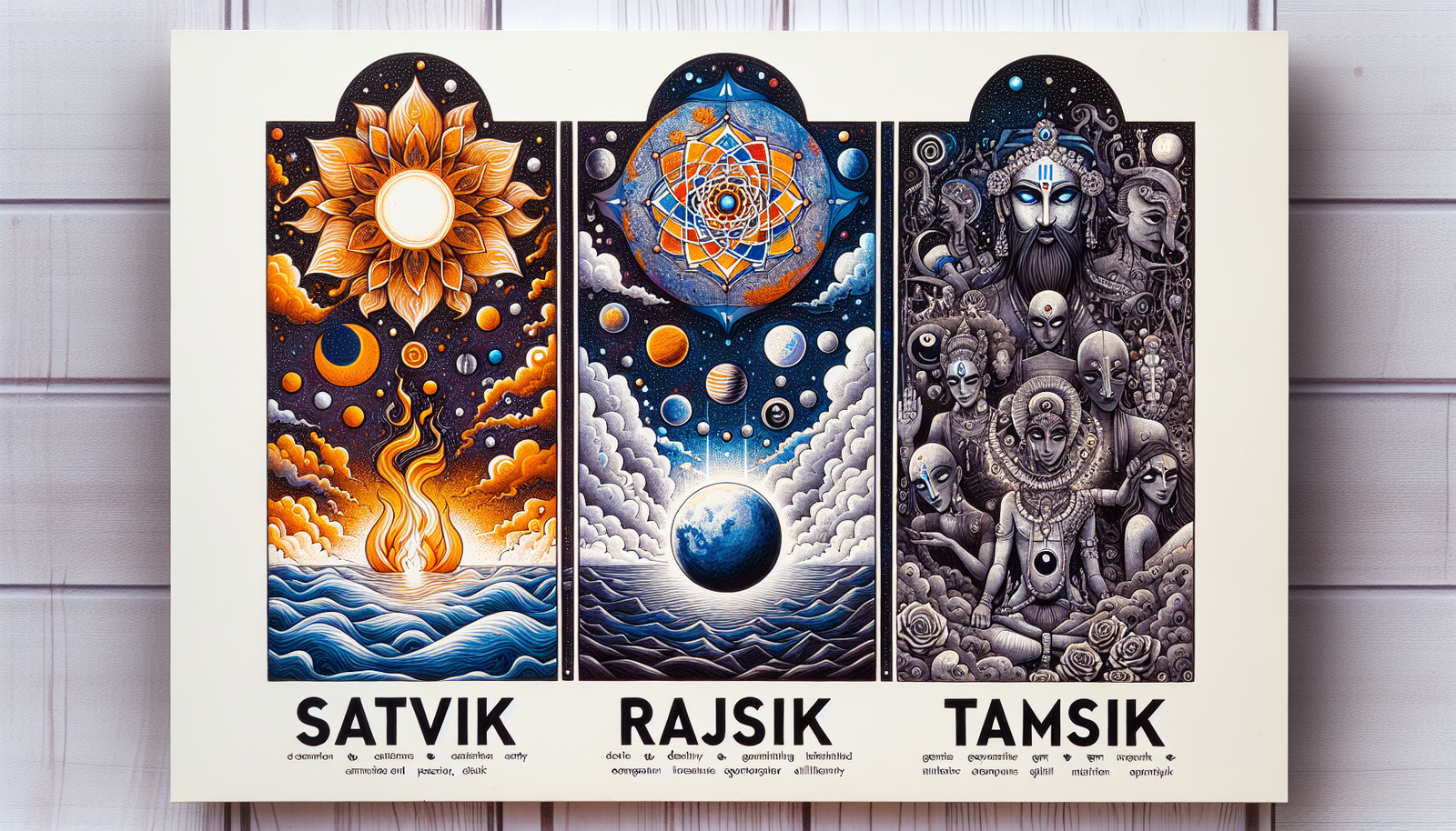 Satvik, Rajsik and Tamsik Planets and Attributes