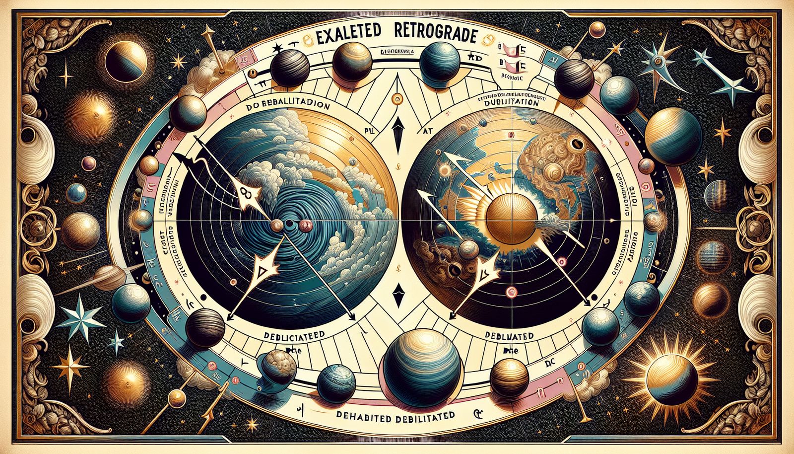 Why Exalted Retrograde Planet behaves like Debiliated and Viceversa