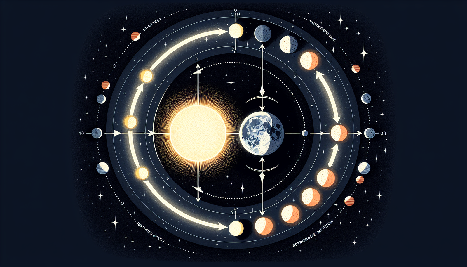 Why Sun and Moon are not Retrograde