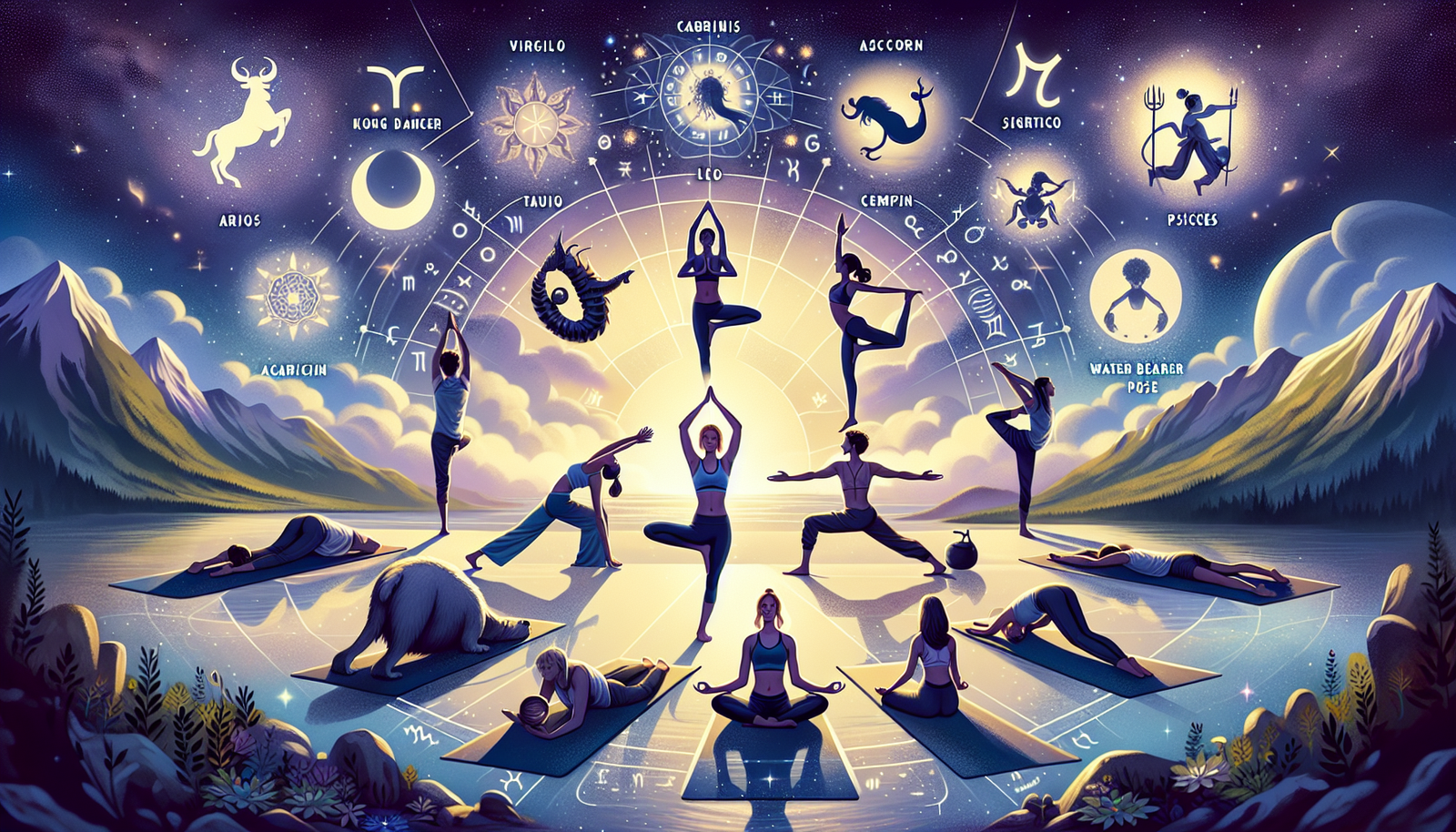 Astro-Yoga: The Best Yoga Poses for Every Zodiac Sign
