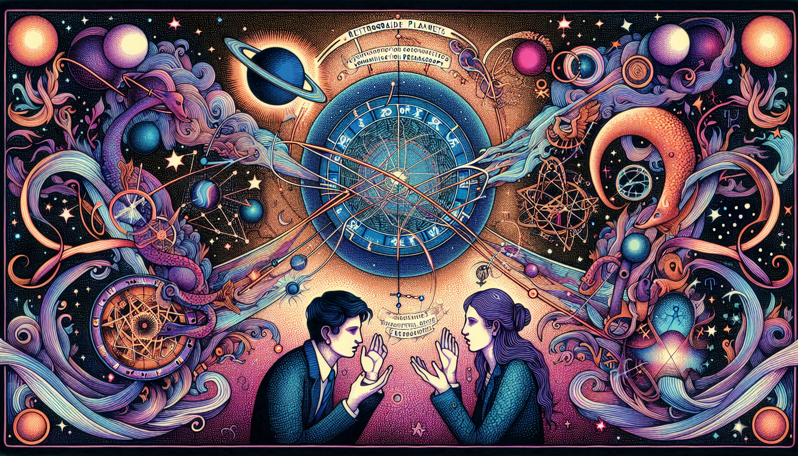 Relationship and Astrology: Retrograde Planets in Synastry—Navigating Communication Breakdowns