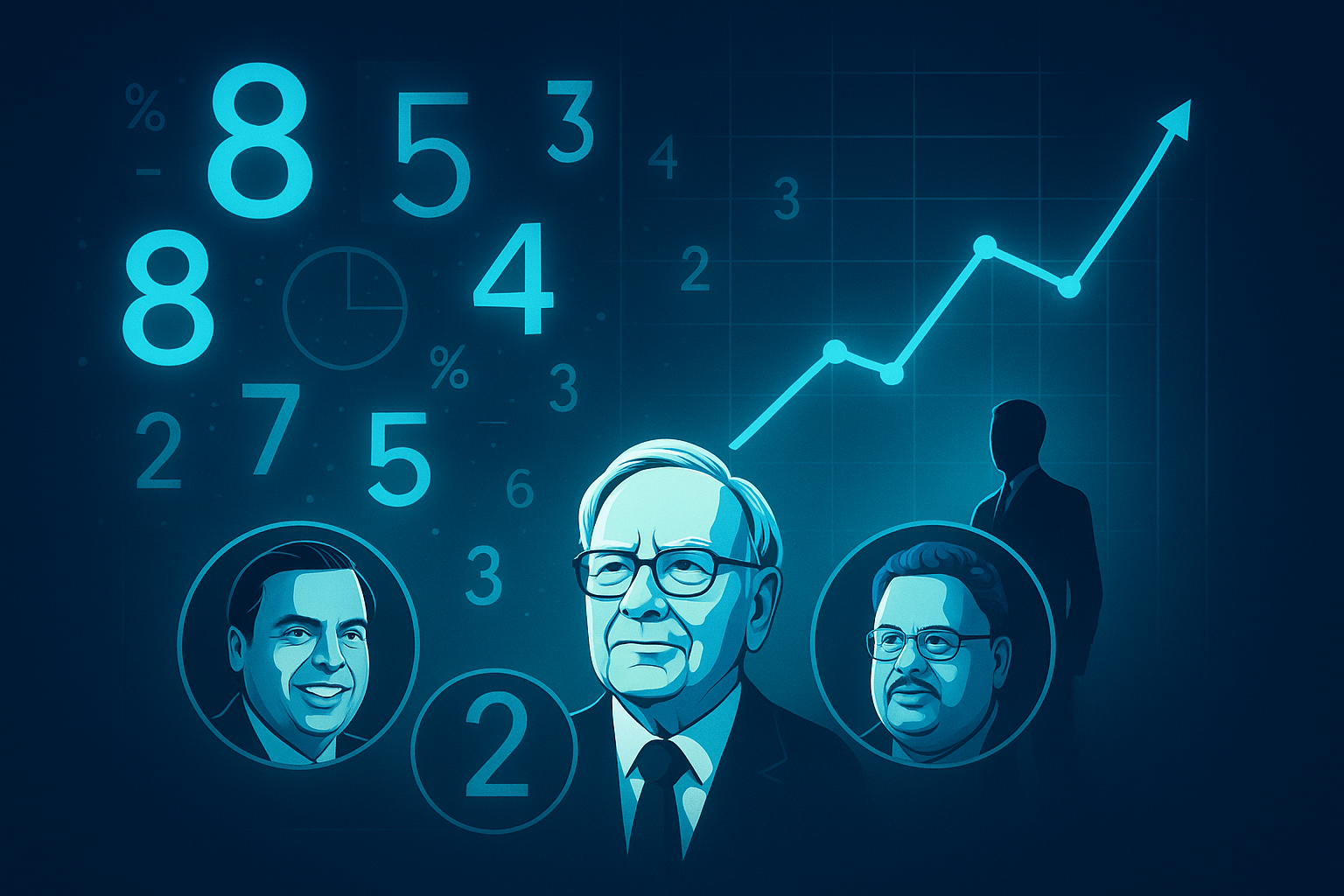 Numbers Behind Market Legends: What Ambani, Buffett & Jhunjhunwala Reveal Numerologically